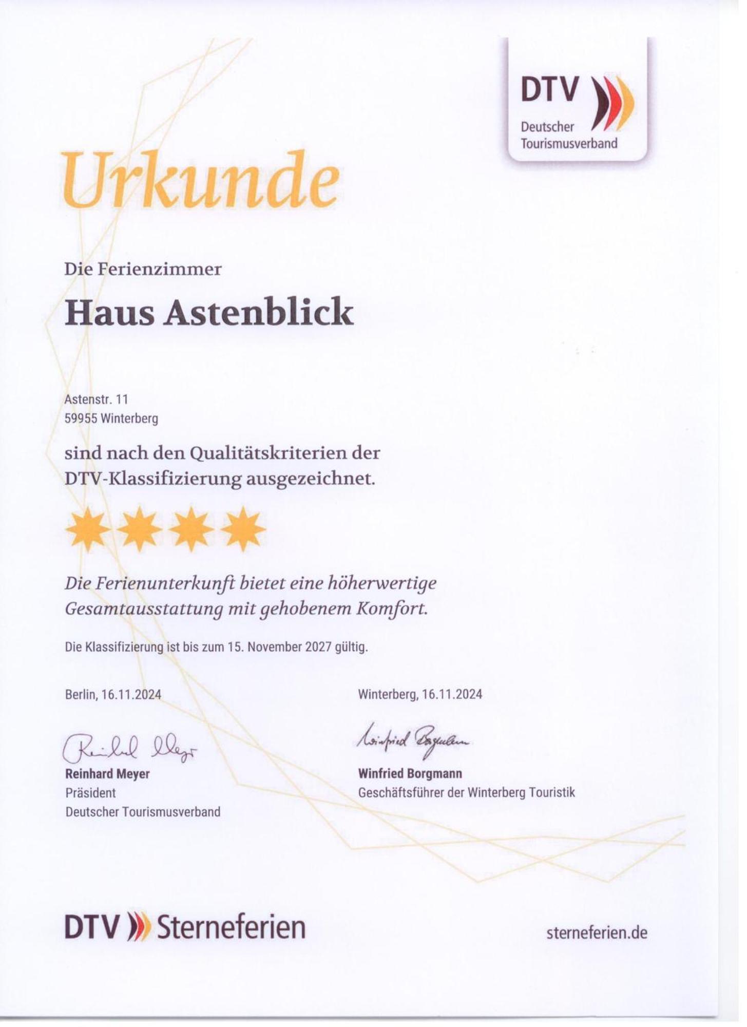 Gasthof Haus Astenblick *